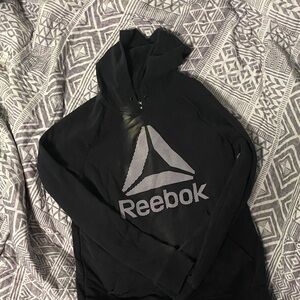 Reebok Black Pullover with Logo